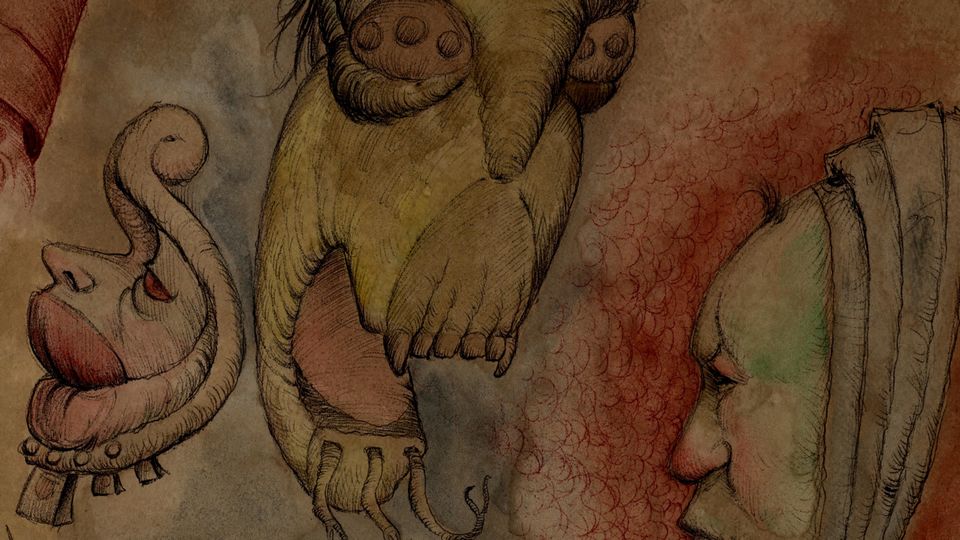 grotesque art